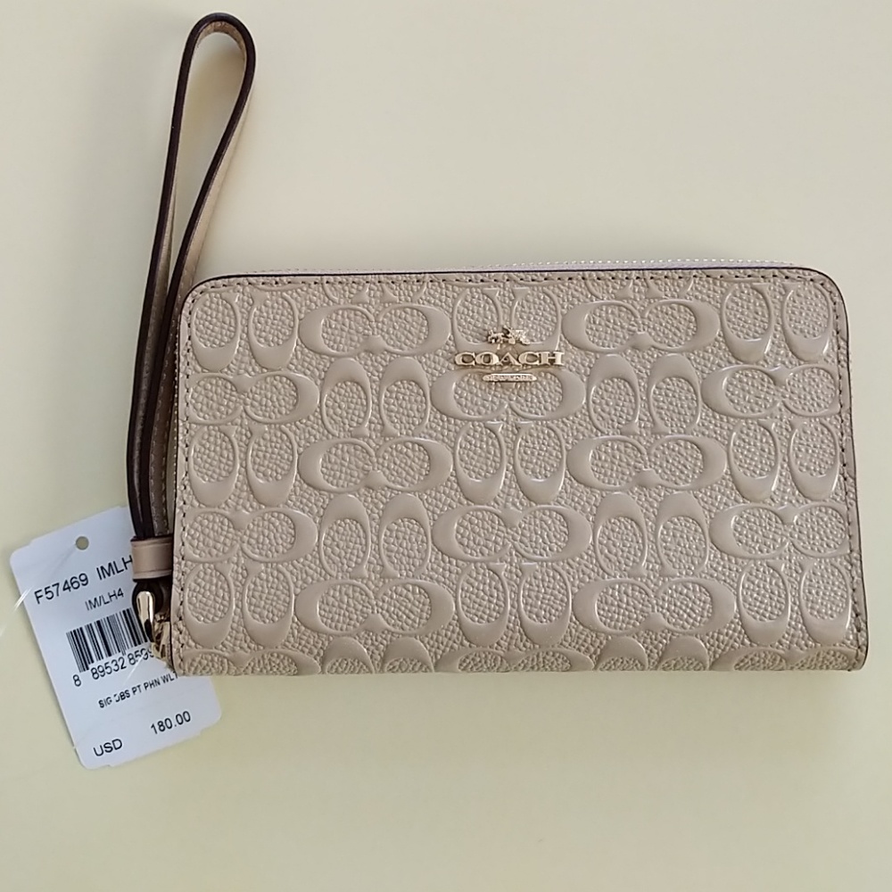 Coach phone wallet